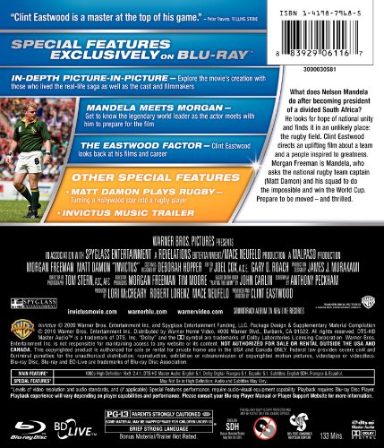 Invictus [Blu-ray] image