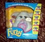 FURBY ~ White with a Purple/Lavender Stomach and Blue Eyes