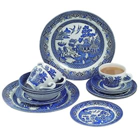 Buy Churchill China Churchill Blue Willow Dinner Set, 20 Piece