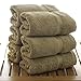 Chakir Turkish Linens Turkish Cotton Luxury Hotel & Spa Bath Towel, Hand Towel - Set of 6, Driftwood