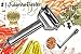 Best Julienne Vegetable Peeler Set Peels Potato Pineapple Carrot Apple Stainless Steel Paleo Kitchen Tool and Better than Titan or Rotato Squash and More Lifetime Guarantee Julianne Juliene Julliene Jullienne Now with FREE Spiral Peeler Included by. TiTAN - ium