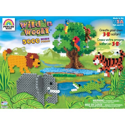 Perler Fuse Bead Value Activity Kit, Wild 'n 