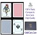 Copag Poker Size PEEK Index Playing Cards (Blue Red Setup)