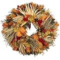 Pilgrim's Greeting Wreath - 24"