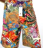 LRG Men's Sugar Cube Kaleidoscope Swim Trunk