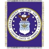 US Air Force Triple Woven Jacquard Throw (48"x60")