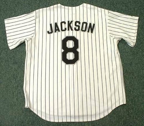 BO JACKSON Chicago White Sox 1993 Majestic Throwback Home Baseball Jersey, XL