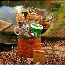 The Fisherman's Fishing Creel Gift Basket - Medium