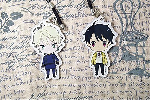 Aldnoah Zero Slaine Troyard Anime Japanese Cosplay keychain Keychain Keyring 2 pcs/set
