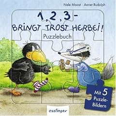 1, 2, 3 � Bringt Trost herbei! Puzzlebuch: Mit 5 Puzzle-Bildern