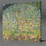 GUSTAV KLIMT Apple Tree In Blossom, Large Gallery Framed Canvas Art Poster Print Ready To Hang NEW