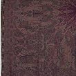 Throw Blanket Wool Asian Jacquard Pattern India 83 inches x 105 inches