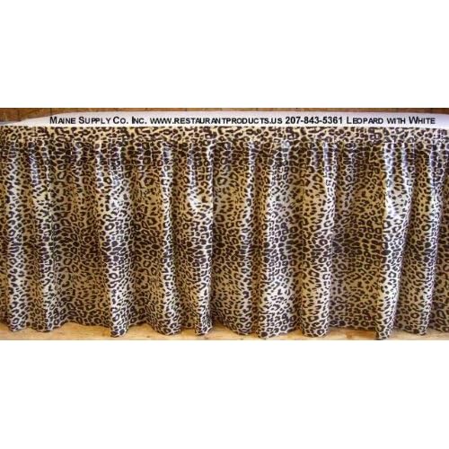 Kwik Covers (2 Pack) Leopard Print Disposable 30" x 72