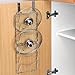 Set Of 2 Over The Door Pan Lid Storage Racks