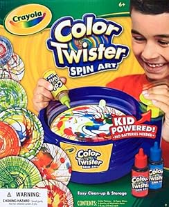 Crayola Spin Art
