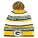 Green Bay Packers On Field Sport Knit Beanie - Team Color