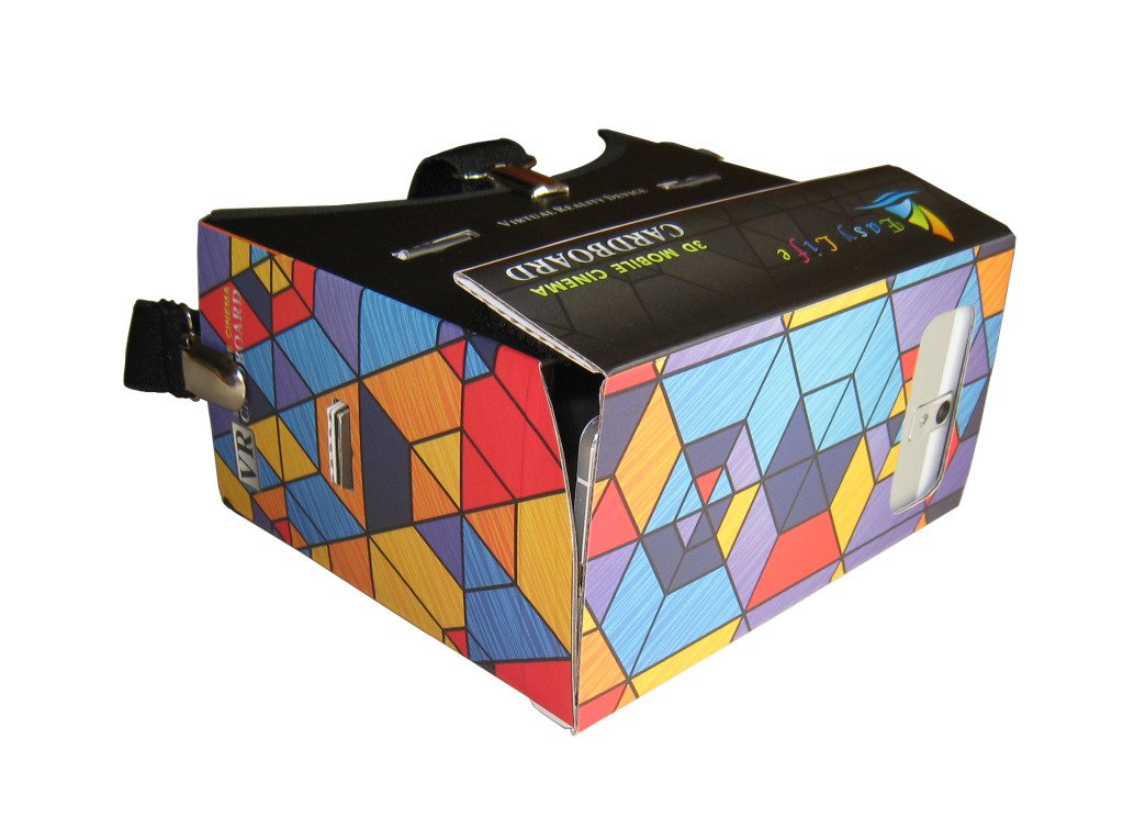 Amazon.com: Google Cardboard 3D VR Complete Kit Virtual Reality ...