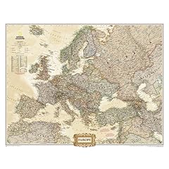Europe Political Antique Enlarged Map: NG.PC620326