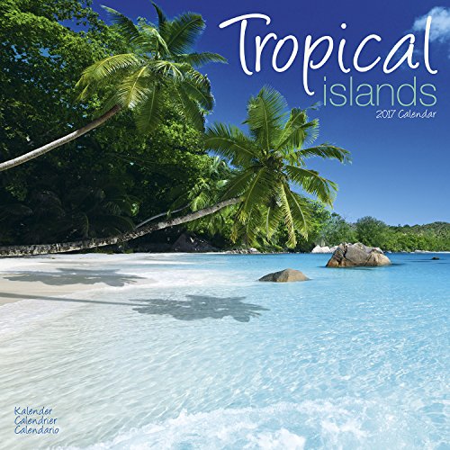 Beaches Calendar - Calendars 2016 - 2017 Wall Calendars - Sunset Calendar - Photo Calendar - Tropical Islands 16 Month Wall Calendar by Avonside