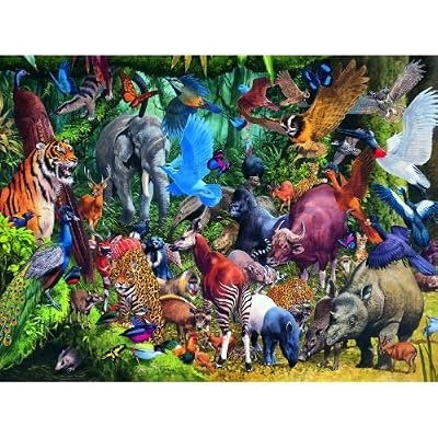 Tropical Forest Floor 1000pc Jigsaw Puzzle by James Hamilton Grovely