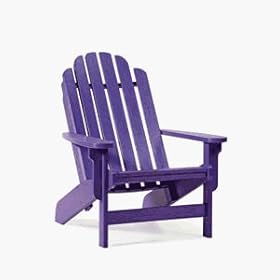 Casual Living Adirondack Style Folding Chair - Grape by 