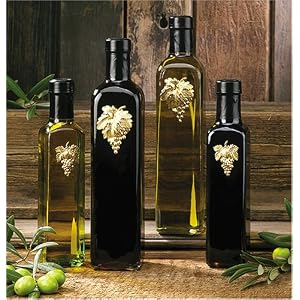 Balsamic Vinegar and Extra Virgin Olive Oil Gold Charmed 250 ml quadra by 