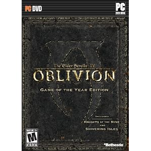 Oblivion Game of the Year Edition Video Game for Windows