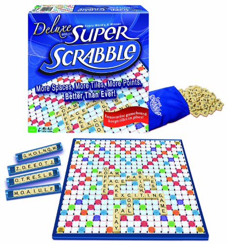 Super Scrabble Deluxe Edition On Sale