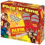 Emerson MM209A Alvin & The Chipmunks Dual Plug N Sing Microphones and 100 Songs on DVD