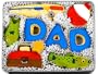 Gone Fishing Decorated Sugar Cookie Gift Tin