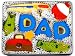 Gone Fishing Decorated Sugar Cookie Gift Tin
