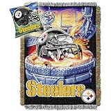 Northwest Pittsburgh Steelers Tapestry Throw & Pillow Set