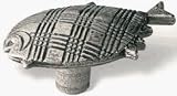 #SD83-122 2ANT Pweter Fish Cab Knob