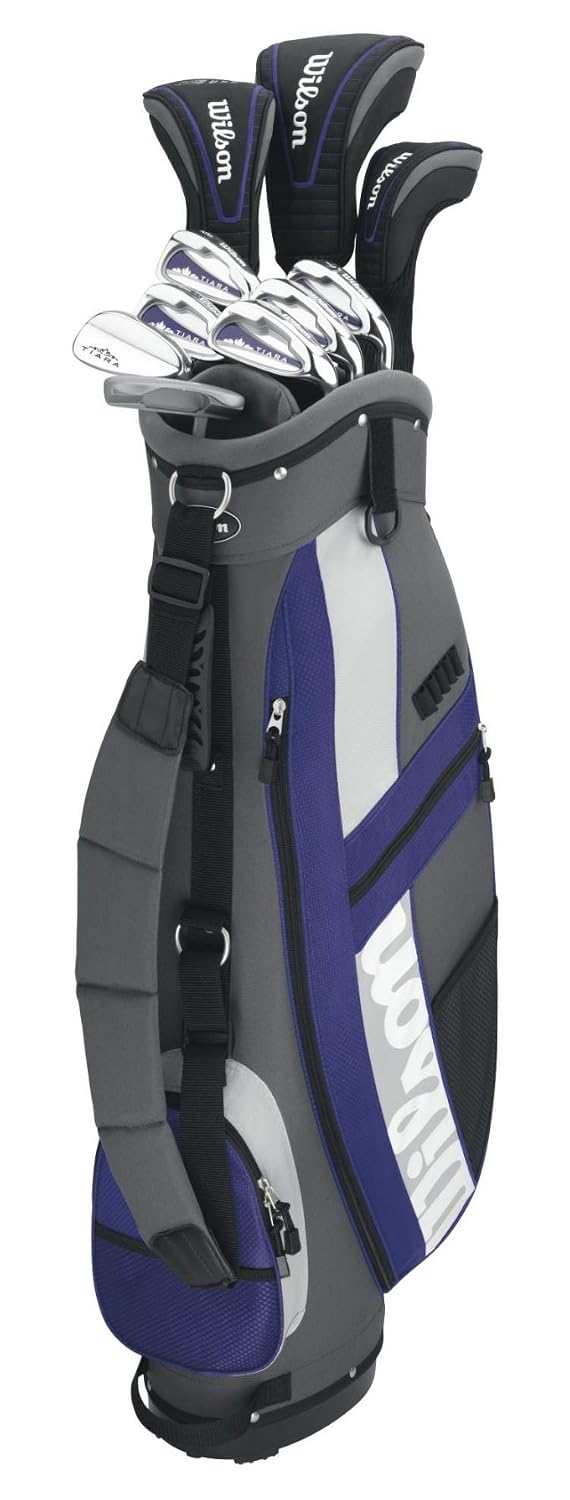 WILSON TIARA Womens Ladies Right Handed Complete Golf Club Set w/ Bag – $165.99