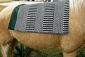 Acrylic Western Show Trail Horse SADDLE BLANKET Double Weave 3736