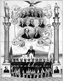 Commemorative Poster, ca. 1839 - 'Independence Declared' - 16x20 Photographic Print from the Library of Congress Collection