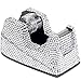 SilverHooks Crystal Bejeweled Desk Tape Dispenser (Clear)