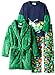 Bunz Kidz Little 3 Piece Boys Monster Robe and Pajamas Sets