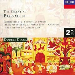 Borodine : Les Trois symphonies / Dans les steppes de l'Asie Centrale / Quatuor N�2 (Coffret 2 CD)