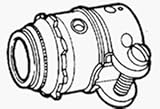 Thomas & Betts XC2693 Flexible Metallic Conduit Connector