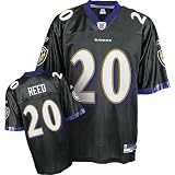 Reebok Baltimore Ravens Ed Reed Youth Replica Alternate Jersey Small