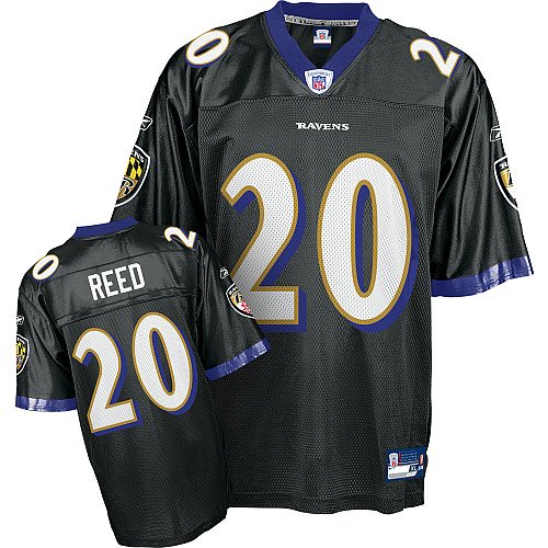 Reebok Baltimore Ravens Ed Reed Youth Replica Alternate Jersey Small