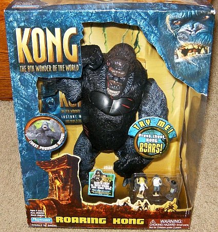 King Kong 8th Wonder of the World Electronic Roaring Action Figure