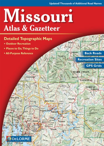 Missouri Atlas & Gazetteer under United States in The Books Store