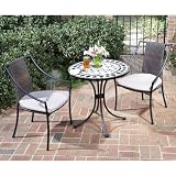 Outdoor Three Piece Bistro Dining Set