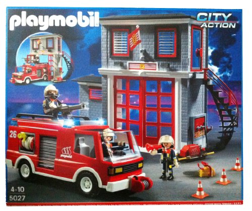 Playmobil 5027 - Feuerwehr-Hauptquartier