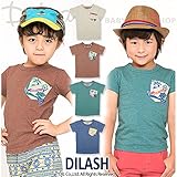 (ディラッシュ) DILASH初夏'16 ポケット＆後ろヨーク切替え半袖Ｔシャツ 130 グレー