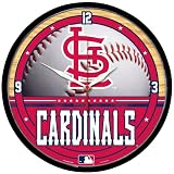 MLB St. Louis Cardinals Round Clock