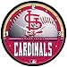 MLB Saint Louis Cardinals Round Clock