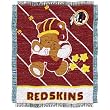 NFL Washington Redskins 36-Inch-by-46-Inch Woven Jacquard Baby Throw